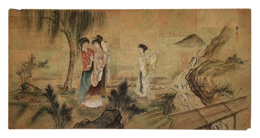 Chinese Painting on Cork Paper