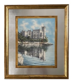 Signed G. Eremondi Watercolor on Paper