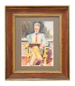 Attributed Alice Neel (1900 - 1984) American