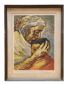 David Alfaro Siqueiros  (1896 - 1974) Mexico