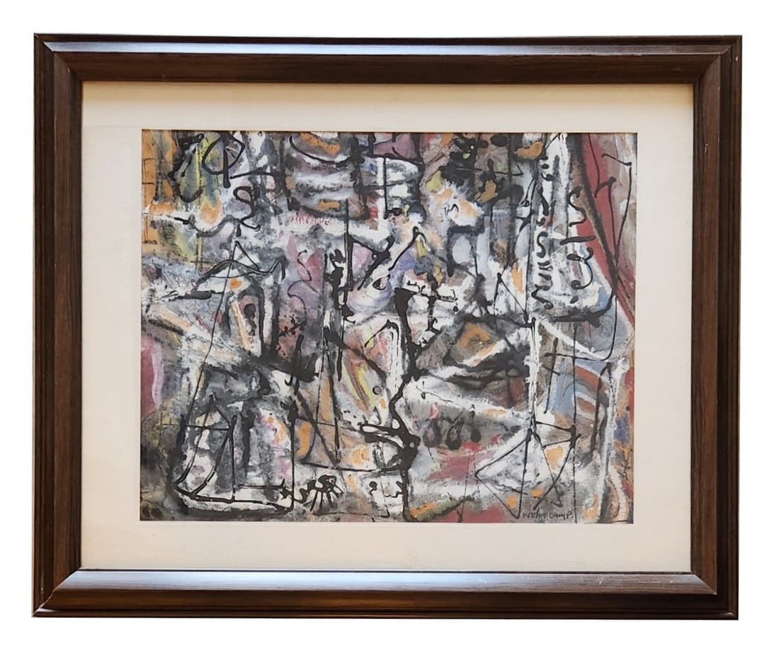 Theo Wilhelm Wolvecamp (1925 - 1992). Germany (1 of 5)