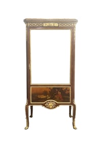 19th Century Gilt Bronze-Mounted Kingwood Vitrine by Francois Linke