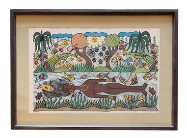 Manuel Mendive (Born 1944) Cuba