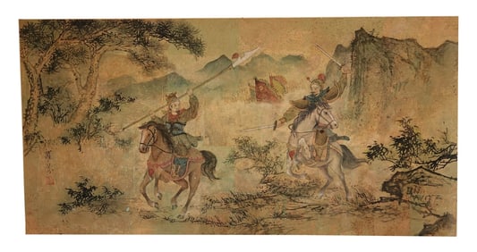 Chinese Painting on Cork Paper