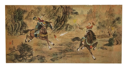 Chinese Painting on Cork Paper