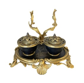 Blaise & Theodore Millet (1853 - 1918) Desk Inkwell