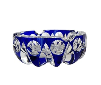 France Saint Louis Ambassador Crystal Ashtray