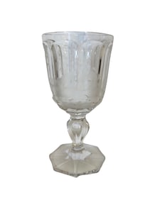 Possible 19th or 20th Century Engraved Glass