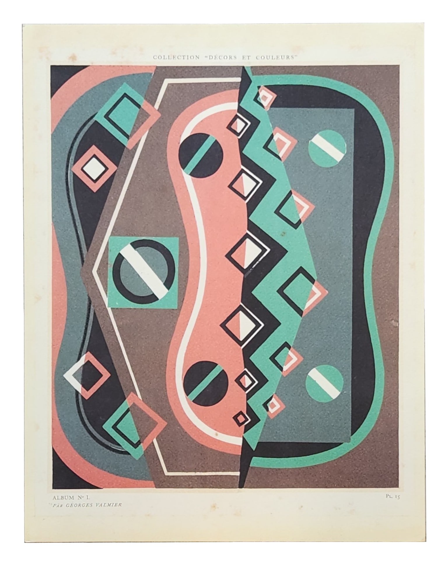 Collection Decors Et Couleurs Pl.15 (1930) by Georges Valmier (1 of 4)