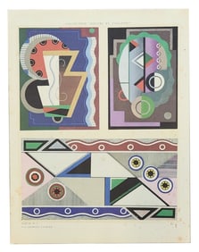 Collection Decors Et Couleurs Pl.14 (1930) by Georges Valmier