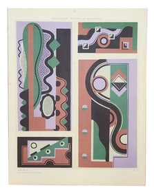 Collection Decors Et Couleurs Pl.5 (1930) by Georges Valmier