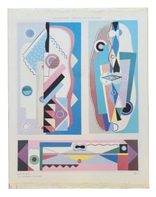 Collection Decors Et Couleurs Pl.4 (1930) by Georges Valmier