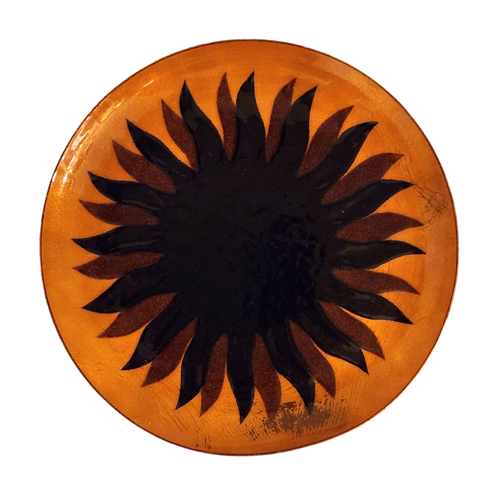 Miguel Pineda Mexican Enamel Copper Dish (1 of 3)