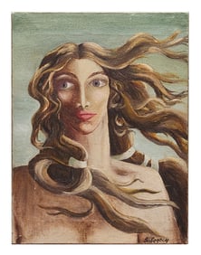 Copy of The Birth of Venus originally painted by Sandro Botticelli