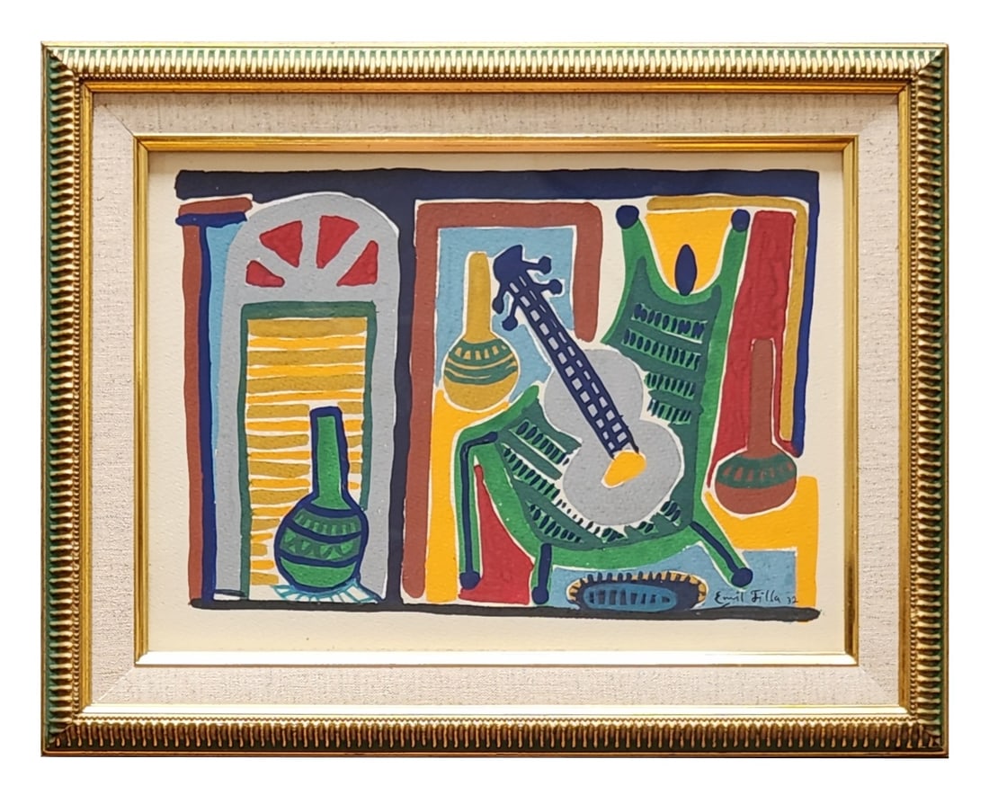 After Emil Filla (1882 - 1953) Czech Republic (1 of 5)