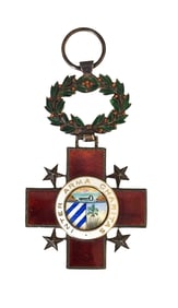 Cuba. An Order Of Honor & Merit Of The National Red Cross, Grand Cross, C.1920