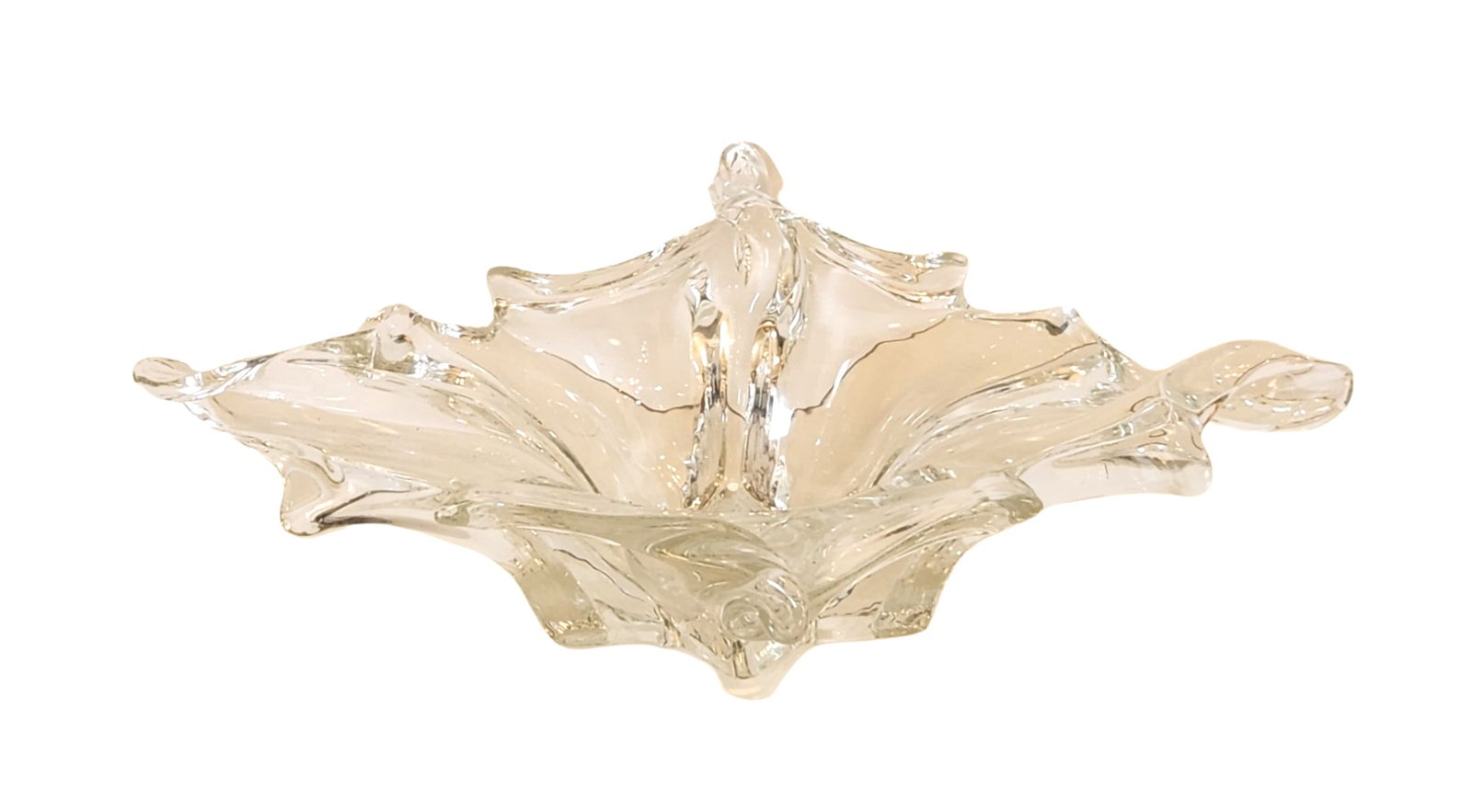 Mid Century Murano Art Glass Bowl Ashtray (1 of 3)