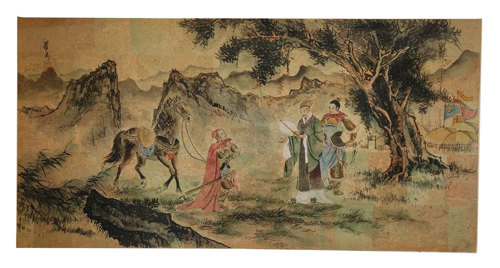 Chinese Painting on Cork Paper