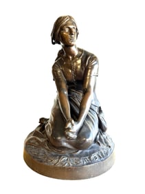 Henri Michel Antoine Chapu (1833 - 1891) France - Ferdinand Barbedienne Founder