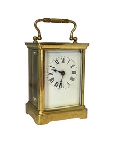 Antique French 8- Day Repeat Carriage Clock