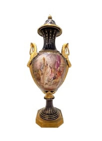 Antique 19th Century French Sevres Porcelain Vase