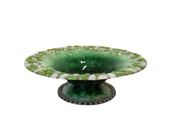 20th Century French Enamel Bowl By Duban Et Christel Limoge , c.1950