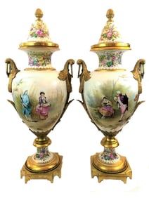 Antique Pair of French Sevres of the 19th Century