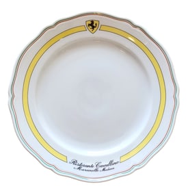 Ferrari Ristorante Cavallino Richard Ginori Dinner Plate