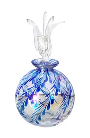 Vintage Elegant Porcelain Perfume Bottle Art Deco