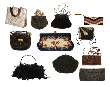 Lot of Vintage Hand Bags