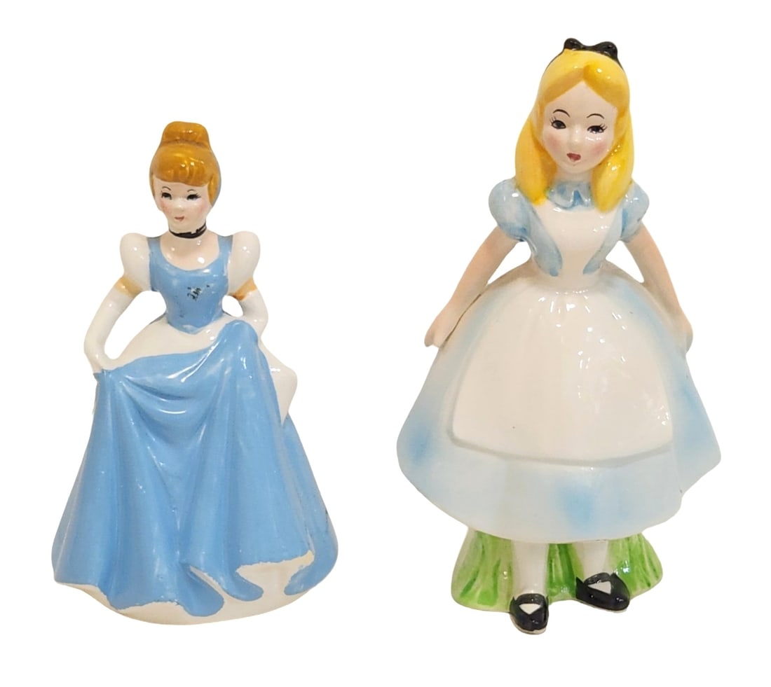 Alice in Wonderland and Cinderella Figurine Disney Classics (1 of 4)