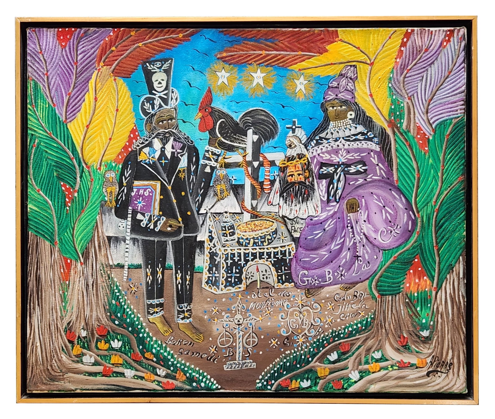 Andre Pierre (1916-2005) Haiti (1 of 6)