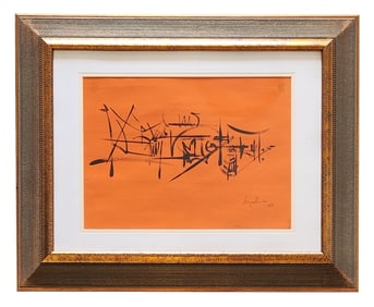 Georges Mathieu (1921 - 2012) France