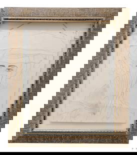 Cundo Bermudez (1914 - 2008) Cuban: Cundo Bermudez (1914 - 2008) Cuban Pencil on Paper Measure 17 3/4"in H x 14 3/4"in W and 26"in H x 22 1/2"in W framed Biography: Cundo was born in September, 1914. He began High School when