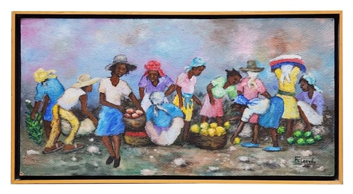 Franck Clervil (Born 1963) Haitian