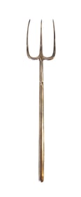 Tiffany & Co. Sterling Silver Three-Prong Cocktail or Pickle Fork with Pouch