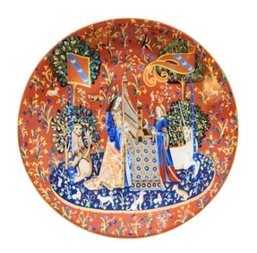 Robert Haviland & C. Parlon Limoges “La Dame à la Licorne?? Collector Plate – 1979 Limited