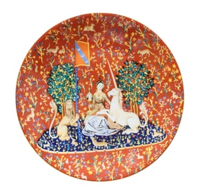 Robert Haviland & C. Parlon Limoges “La Dame à la Licorne?? Collector Plate – 1978 Limited