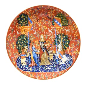 Robert Haviland & C. Parlon Limoges “La Dame à la Licorne?? Collector Plate – 1981 Limited