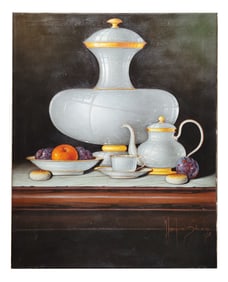 Hungria Sanchez (2006) Still Life Oil Painting