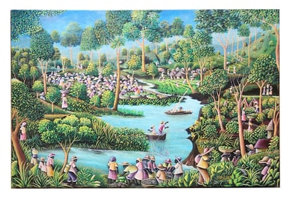 Joseph Jean-Gilles (Born 1943) Haiti
