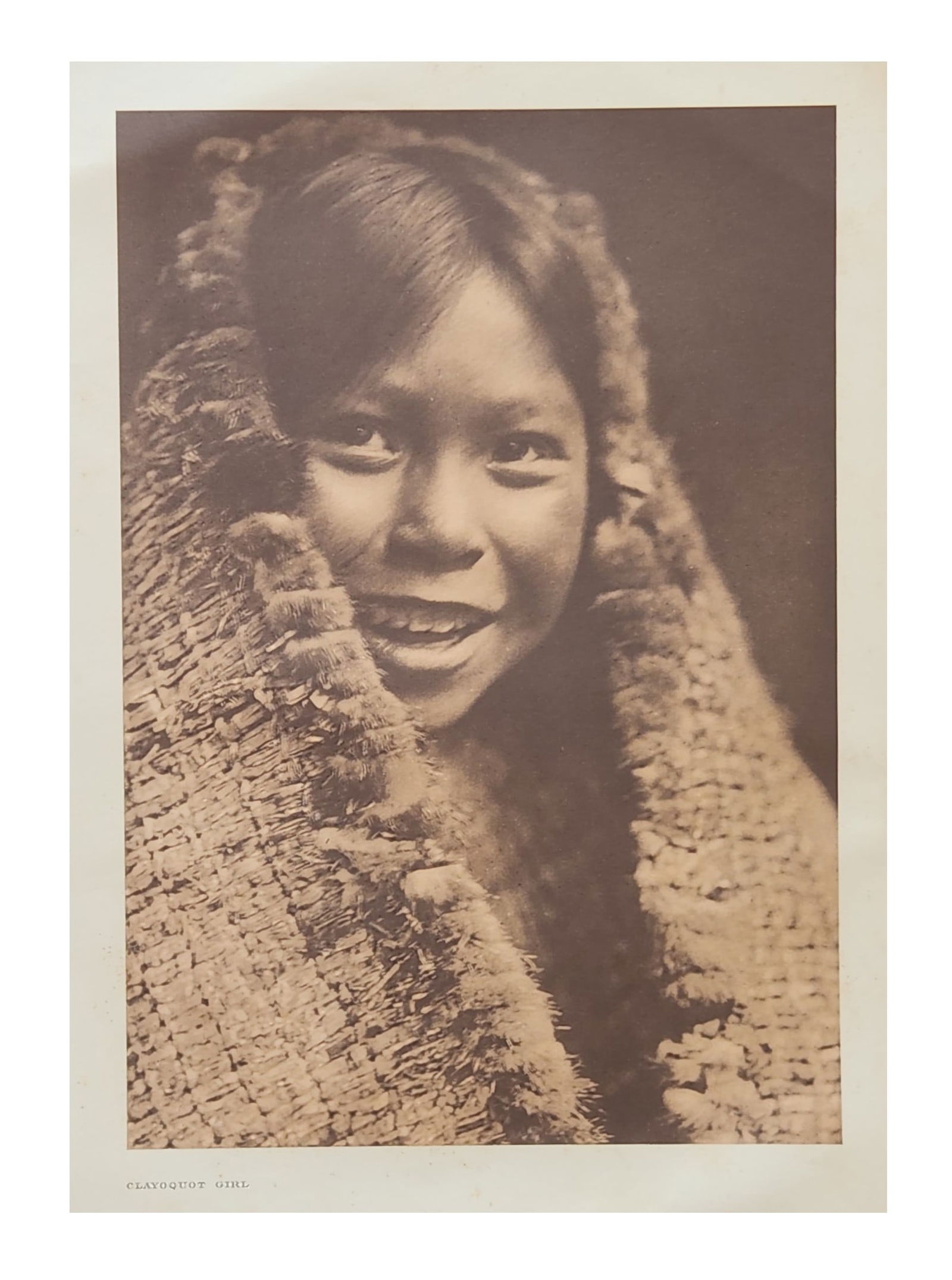 Edward Sheriff Curtis (1868 - 1952) American: Edward Sheriff Curtis (1868 - 1952) American Title: Print Caption - Engraving Date: Measure 13"in H x 18"in W no framed