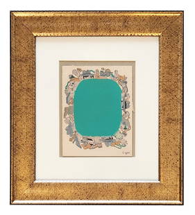 Antonio Segui (born 1934) Lithography: Antonio Segui (born 1934) Lithography Measure 8"in H x 6"in W and 17"in H x 15"in W with frame Biography: Born in the Argentine province of Cordoba, Antonio Segui­ studied painting in both Argentina