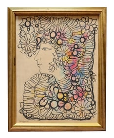 Rene Portocarrero (1912 - 1985) Cuban