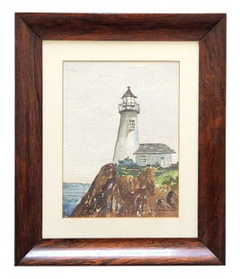 Donald Allen Mosher (1945 - 2014) American: Donald Allen Mosher (1945 - 2014) American Watercolor on Paper Measure 9 3/4"in H x 7 1/4"in W and 15 3/4"in H x 13"in W framed Known for: Marine and landscape painting, teaching Biography: Donald Mos