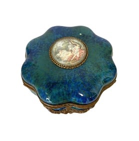 Vintage MP French Sevres Porcelain Box