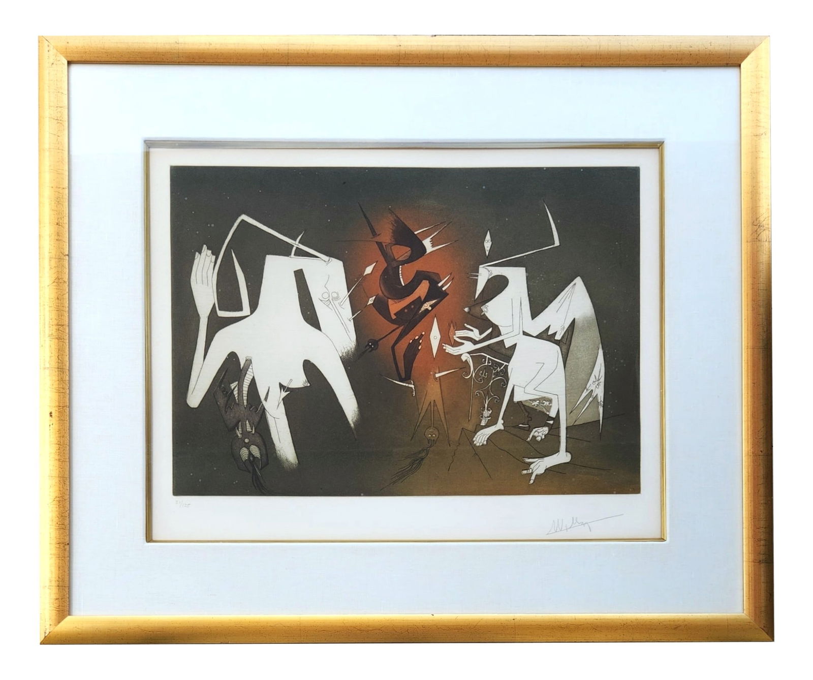 Wifredo Oscar de la Concepcion Lam (1902 - 1982) Cuba (1 of 7)