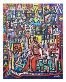 Nicolas Delgado Erustes (1936 - 2011) Cuba