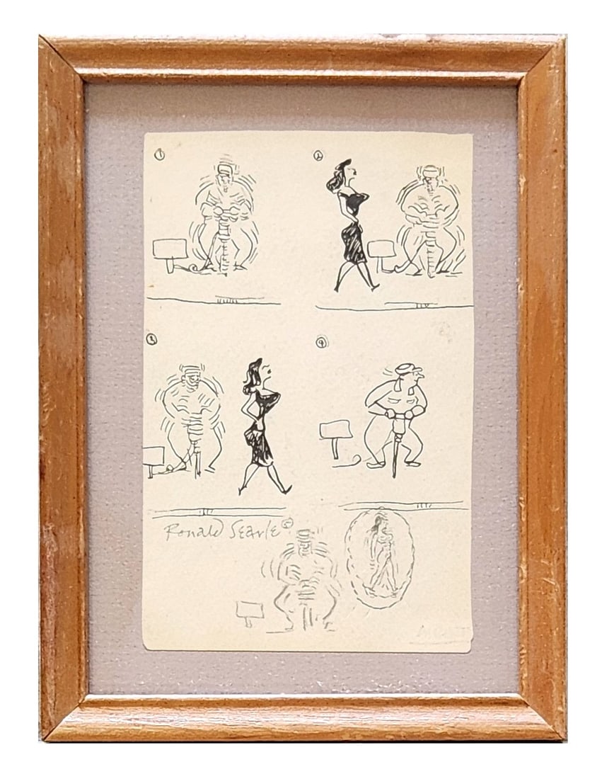 Ronald William Fordham Searle (1920 - 2011) England (1 of 5)