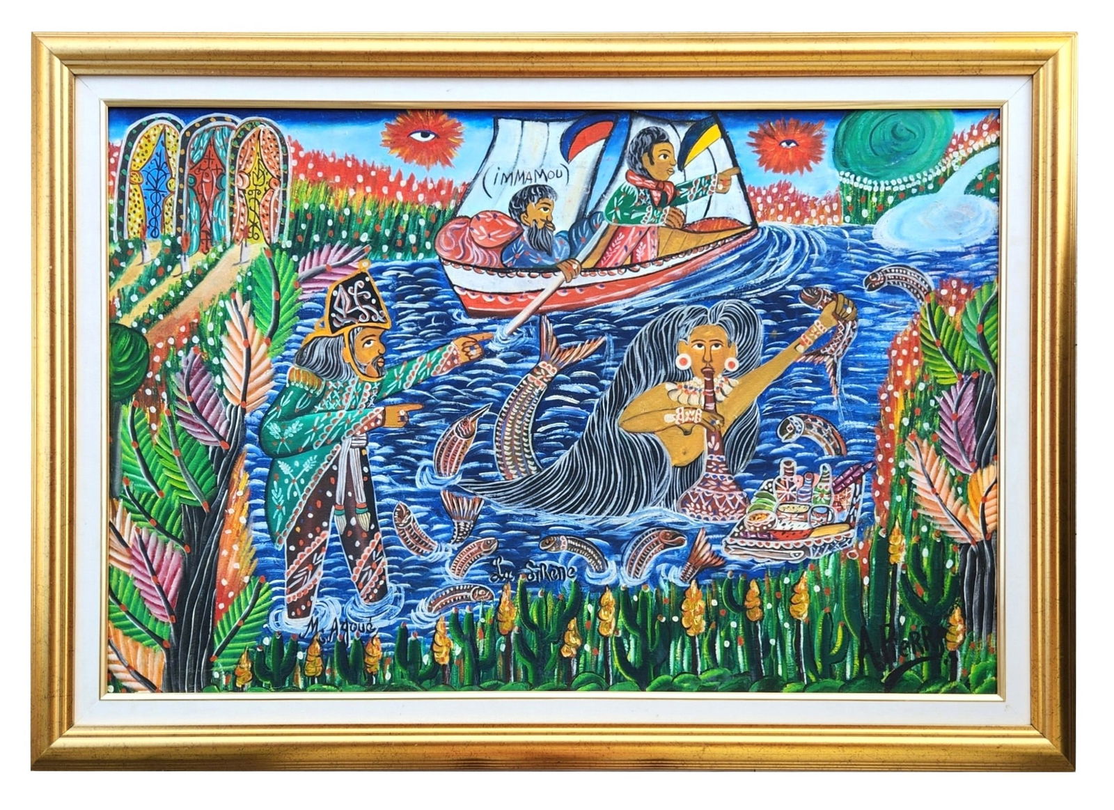 Andre Pierre (1916-2005) Haiti (1 of 6)